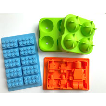 Various and Colorful Silicone Ice Cube Tray Mould